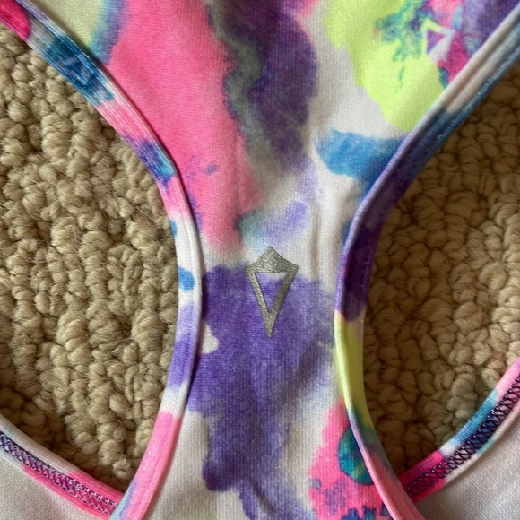 Ivivva Splatter Paint Racerback Tank - Picture 3 of 4